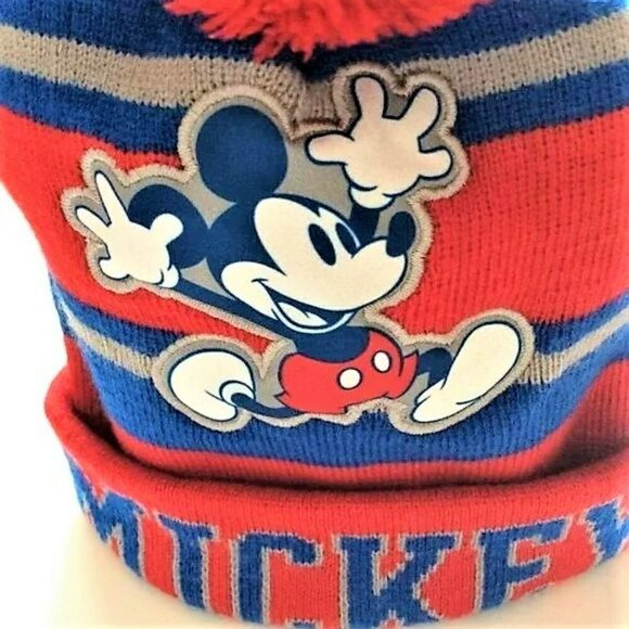DISNEY MICKEY MOUSE BEANIE HAT - Picture 10 of 12